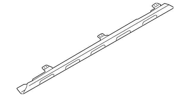 Rocker Molding 5G9-853-859-A-U34 - View 2