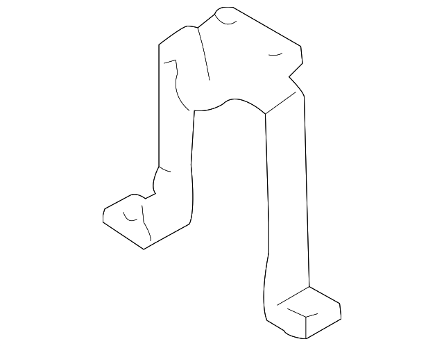 Engine Cover Bracket 06A-103-309-AE