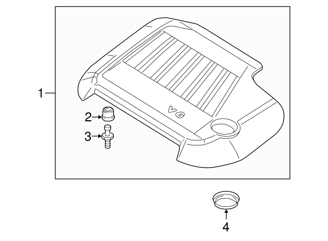 Engine Cover Insulator 06A-103-226 - View 31