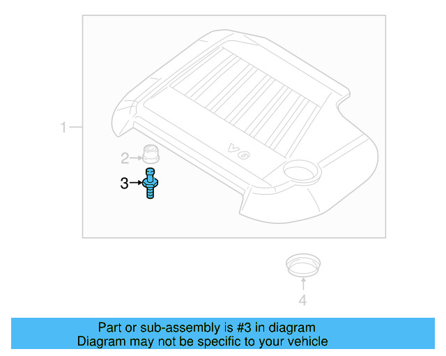 Cover Ball Stud WHT-000-508