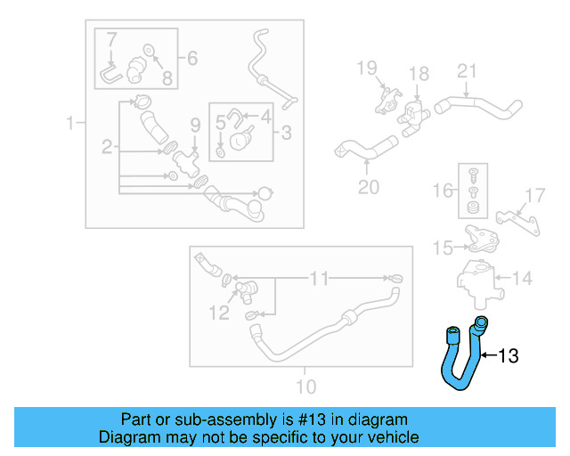 Hose 5C0-121-063-N - View 6