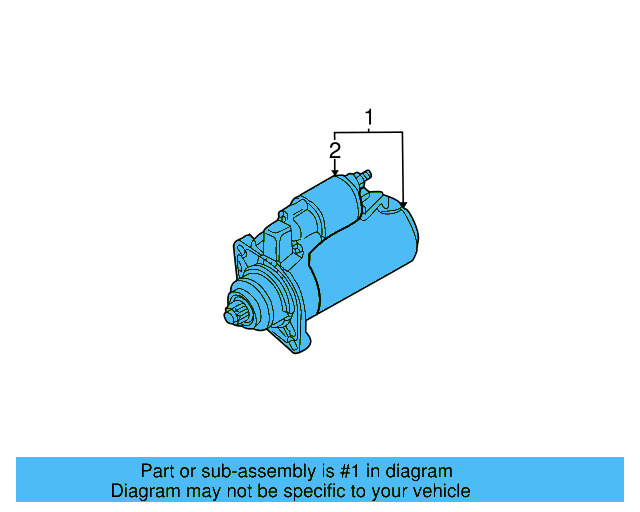 Starter Motor 02M-911-023-X