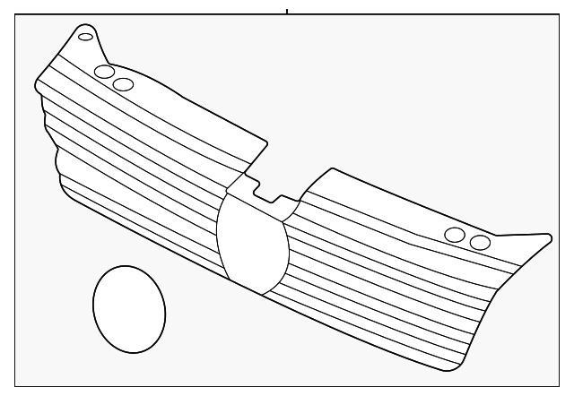 Center Grille 2GJ-853-651-AJ-ZLL
