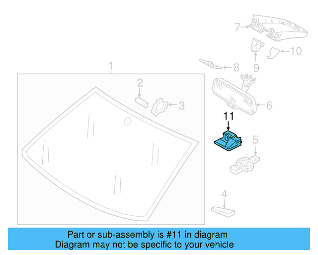 End Cap 5G0-858-548-B-9B9 - View 2