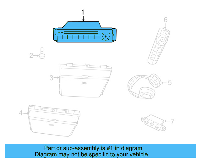 DVD Unit 7B0-035-123 - View 2