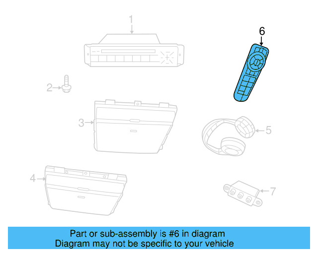 Remote Control 7B0-035-208 - View 3