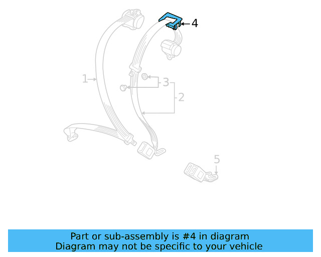 Belt Guide 5G0-857-781-C-4PK - View 8