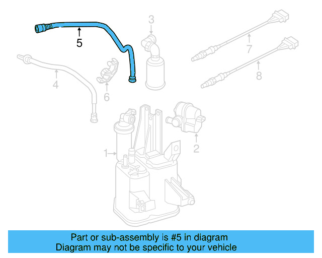 Inlet Tube 5C0-201-931-J - View 7