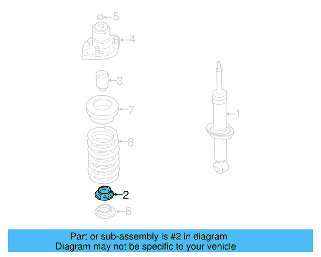 Spring Seat 4B0-512-149 - View 15