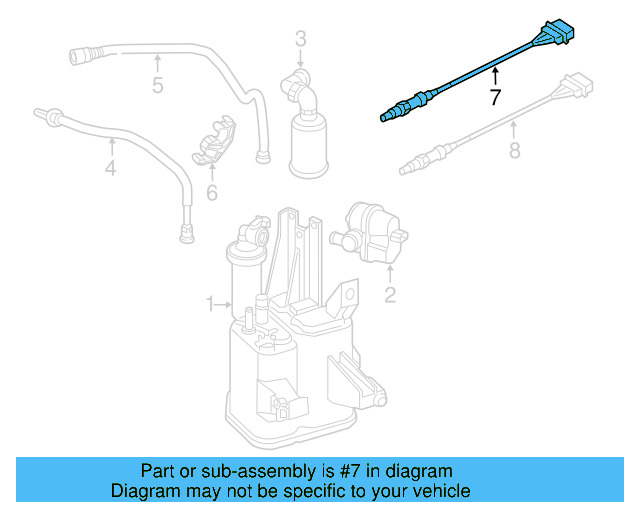 Oxygen Sensor 06K-906-262-DA - View 12
