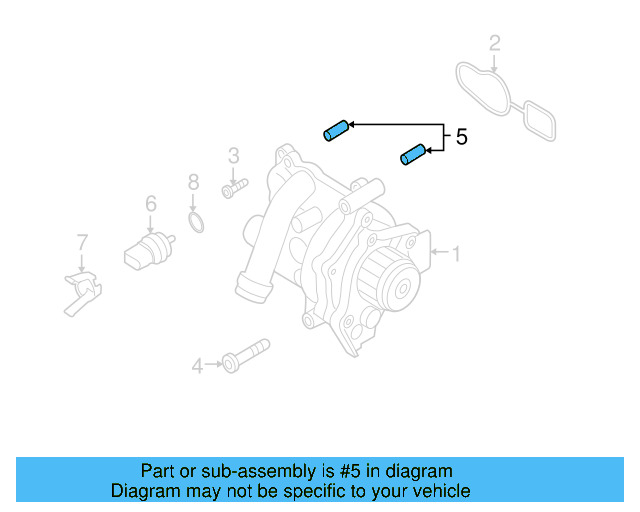 Water Pump Assembly Pin N-013-199-4 - View 18