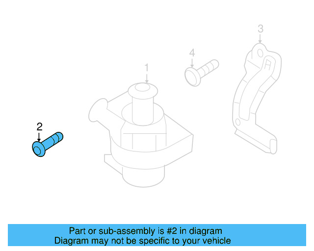 Auxiliary Pump Bolt N-101-244-08 - View 21