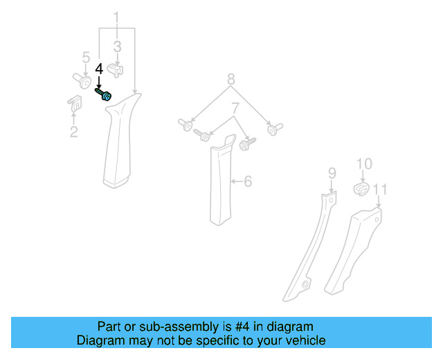 Body A 3B0-867-334 - View 8