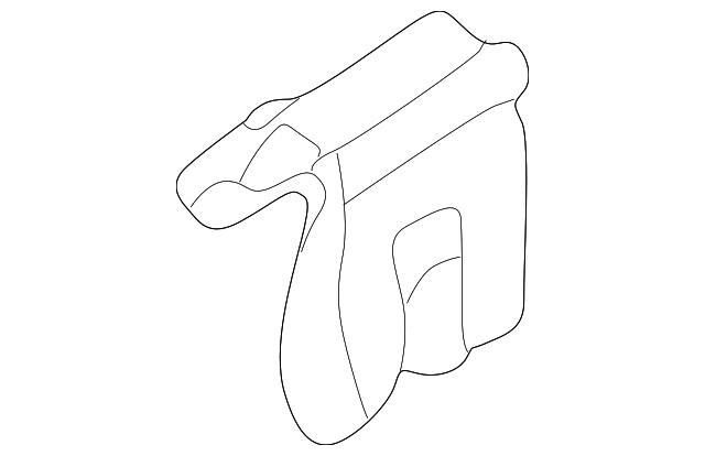 Upper Quarter Trim Clip 3B0-880-288-A - View 7