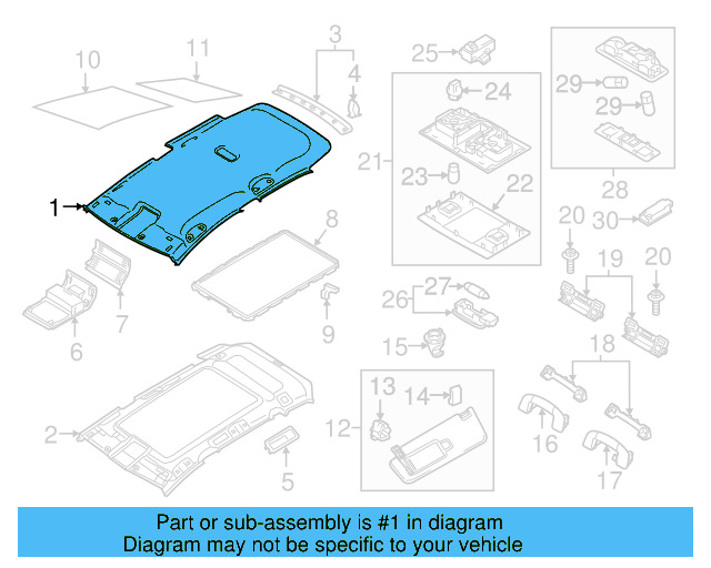 Headliner 5GM-867-501-AH-ZA4 - View 5