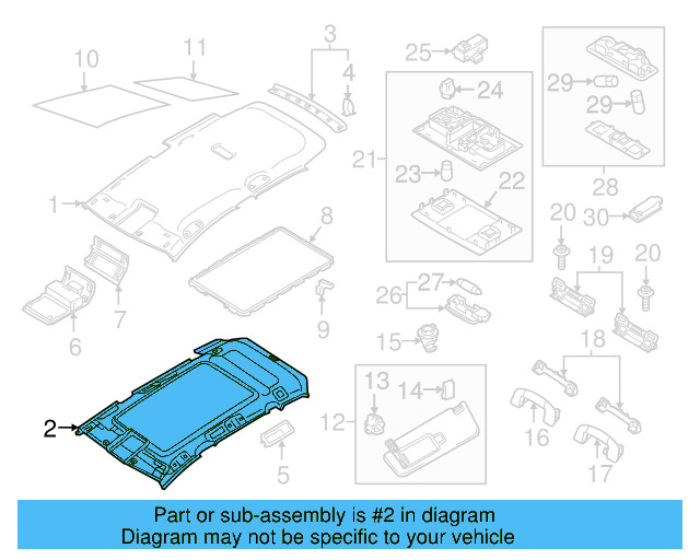 Headliner 5GM-867-501-AA-ZA4
