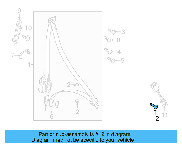 Buckle End Bolt N-989-237-01 - View 5