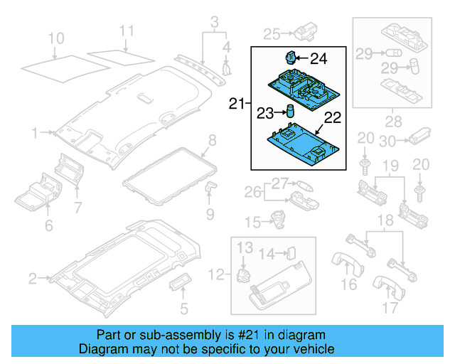 Front Lamp Assembly 5TA-947-105-B-WHI - View 8