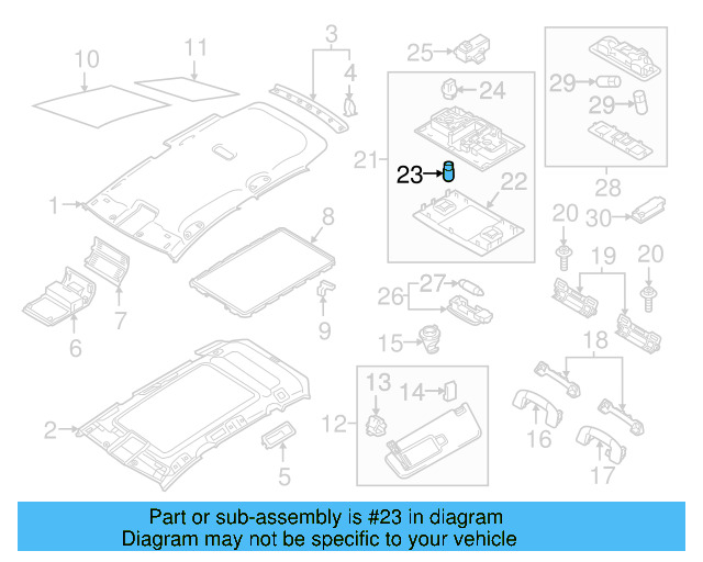 O'head Lamp Bulb N-017-753-10 - View 7