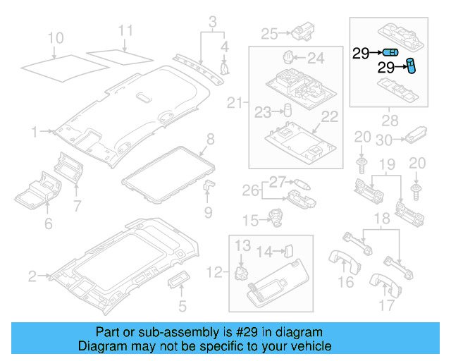 O'head Lamp Bulb N-017-753-10 - View 6