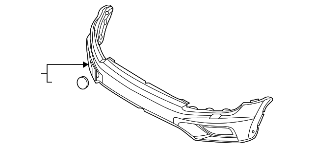 Bumper Cover (Unpainted) 5nn807217gru