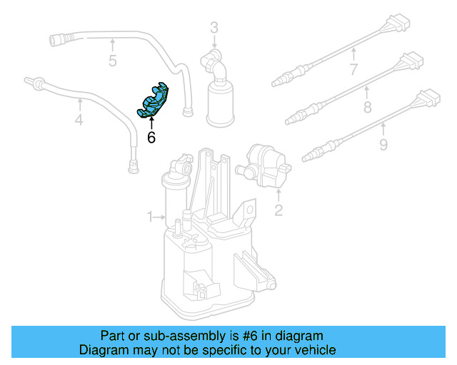 Holder 1Q0-201-449 - View 4