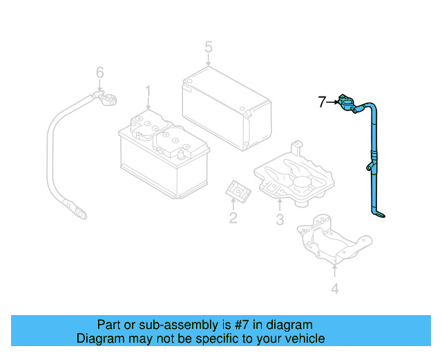 Negative Cable 1C0-971-235-E
