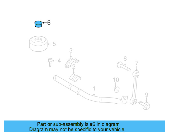 Balance Weight Cap 7H0499333 - View 6