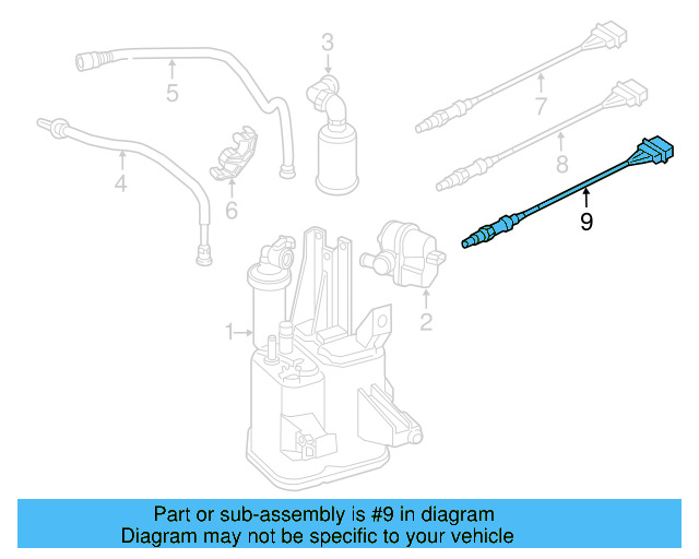 Oxygen Sensor 1K0-998-262-E - View 24