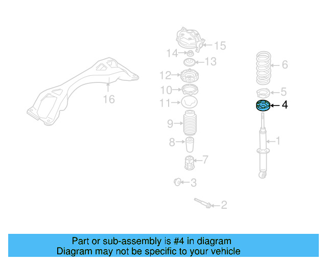 Coil Spring Damper 7L0-411-178-B - View 3