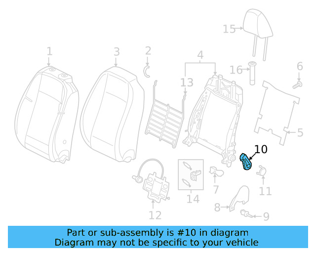 Handle 17A-881-605-A-82V - View 3