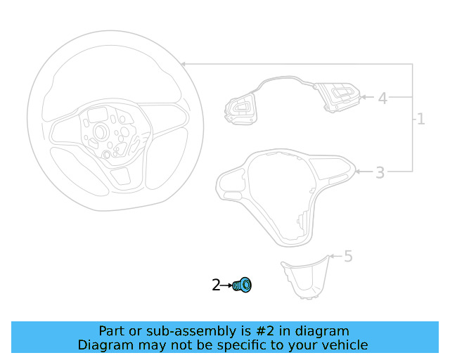 Steering Wheel Bolt N-907-991-02 - View 50