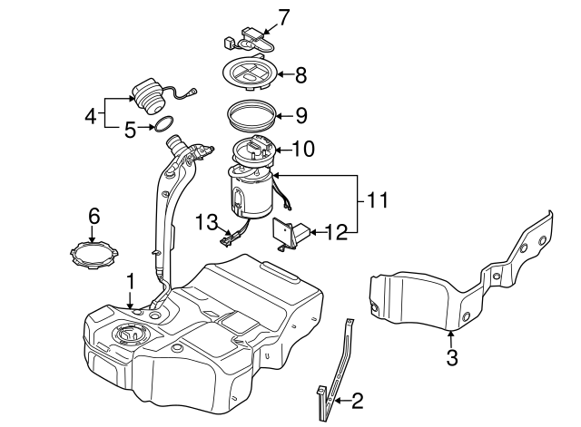 Fuel Filter 3C0-919-679-A