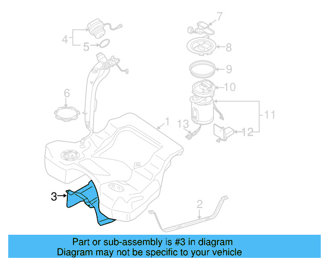 Tank Shield 3C0-201-307 - View 9