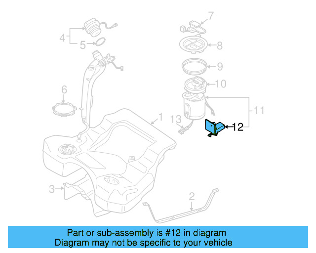 Sending Unit 3C0-919-673 - View 5