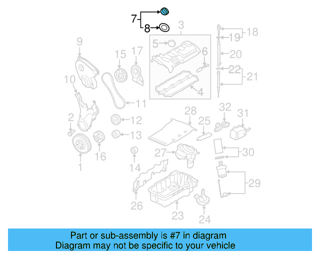 Filler Cap 06C-103-485-N - View 20