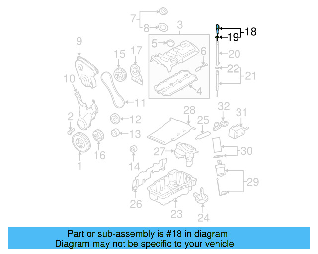 Dipstick 06F-115-611-F - View 5