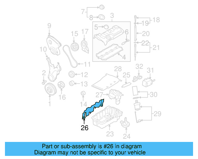 Baffle Plate 06B-103-307-C - View 11