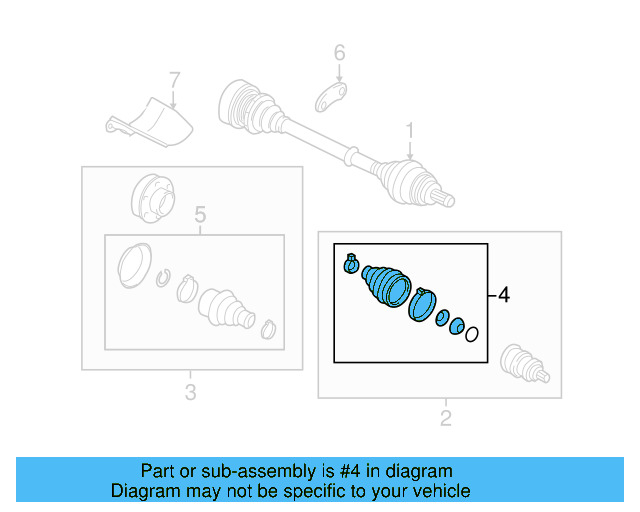 Outer Boot 1K0-498-203-A - View 53