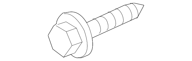 Lower Hinge Bolt N-908-232-03 - View 6
