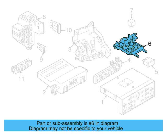 Cable Guide 1K0-971-848-S - View 26