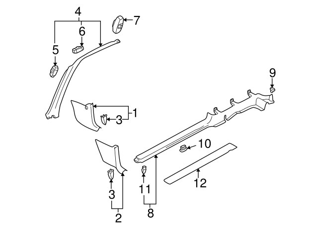 Sill Plate Nut 1J0-853-120