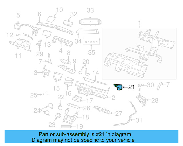Retainer 7B0-858-219-XT1 - View 3