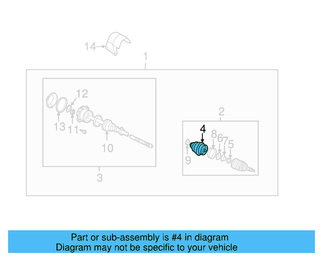 Outer Boot 1H0-498-203-A - View 12