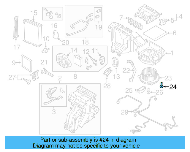 Fan & Motor Screw N-104-241-02 - View 19