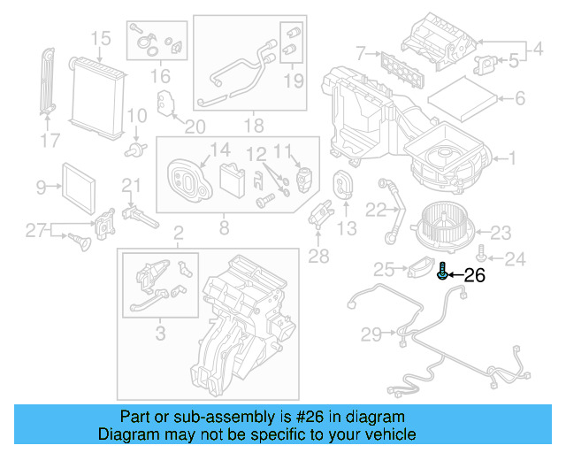 Fan & Motor Screw N-104-241-02 - View 20