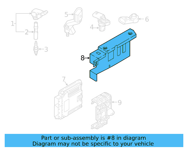 Frame 5Q0-907-411-F - View 11