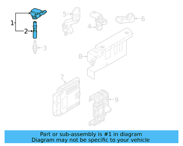 Ignition Coil 04E-905-110-P - View 16