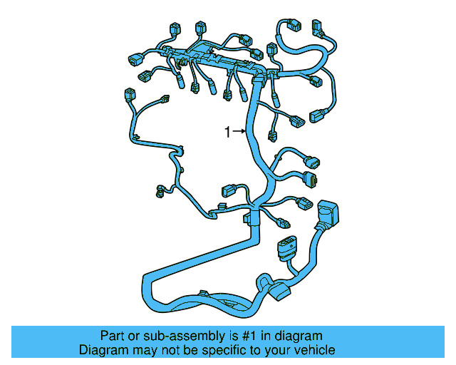 Engine Harness 04L-972-627-AQ - View 4