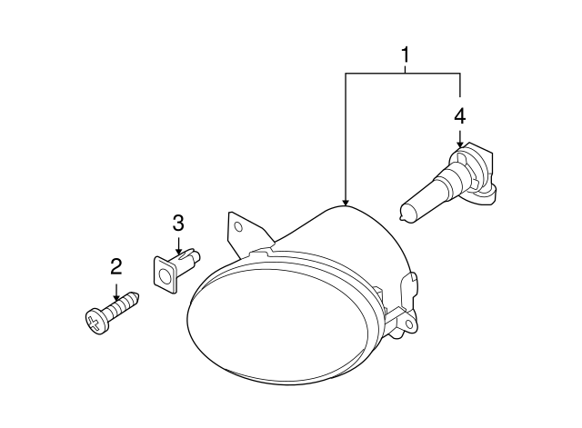 Fog Lamp Bulb N-105-297-01 - View 21